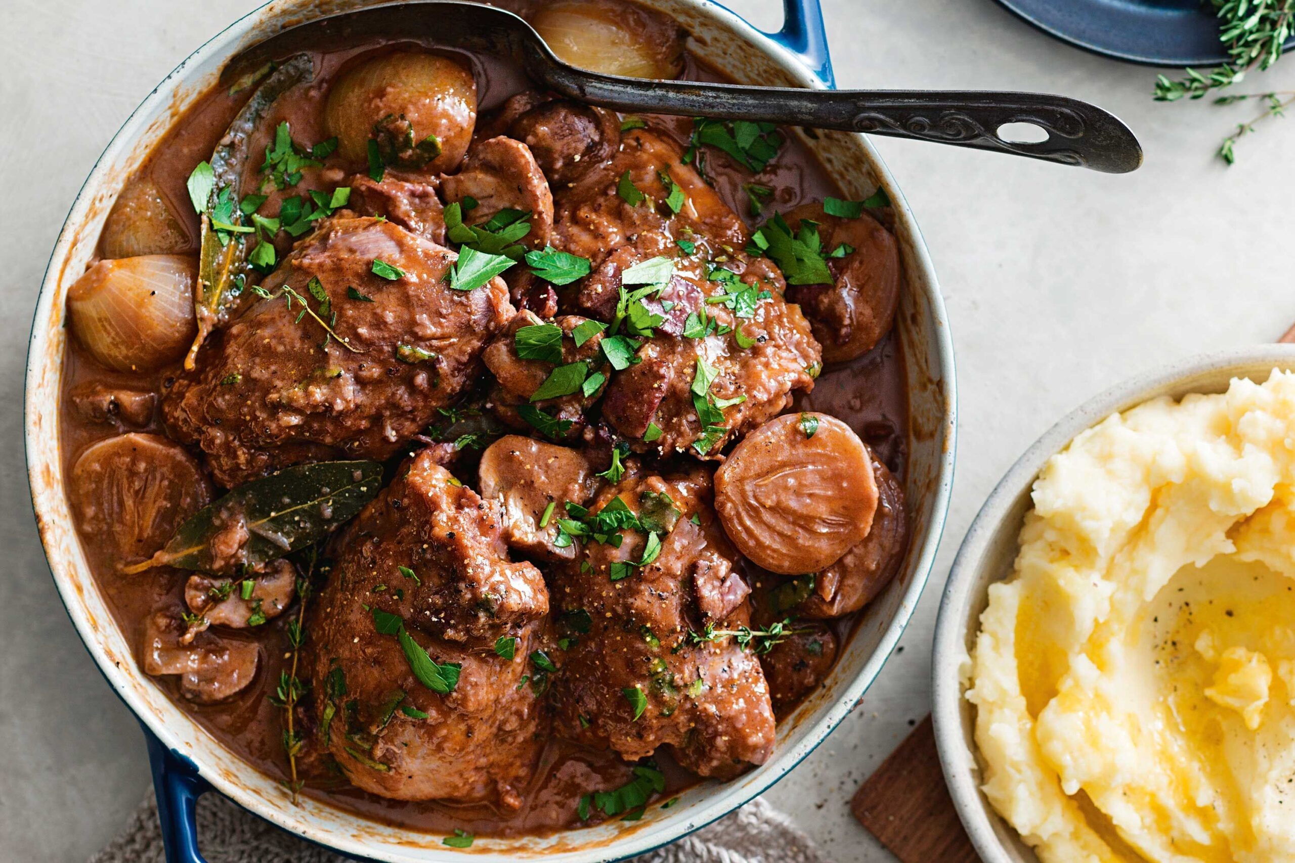 Coq au Vin Recipe – the classic French dish with a twist